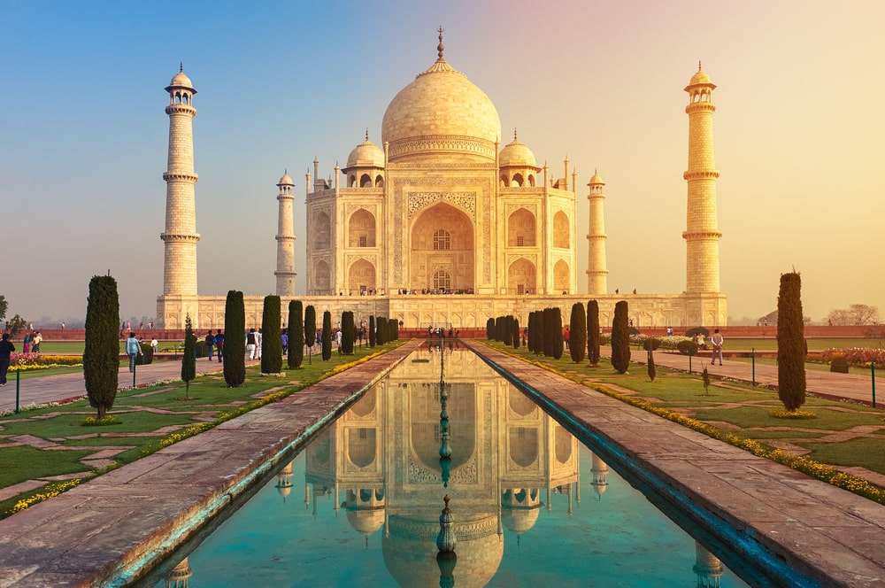 taj mahal en Inde