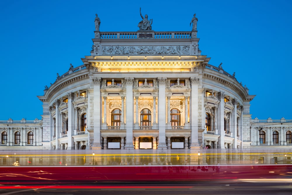 burgtheater en autriche