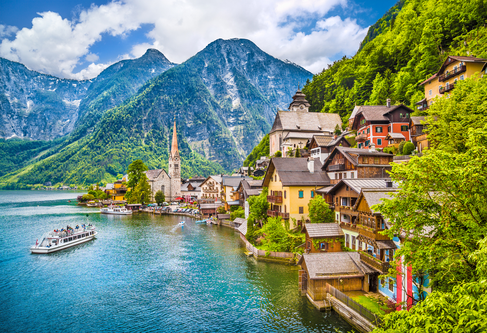 Hallstatt en Autriche