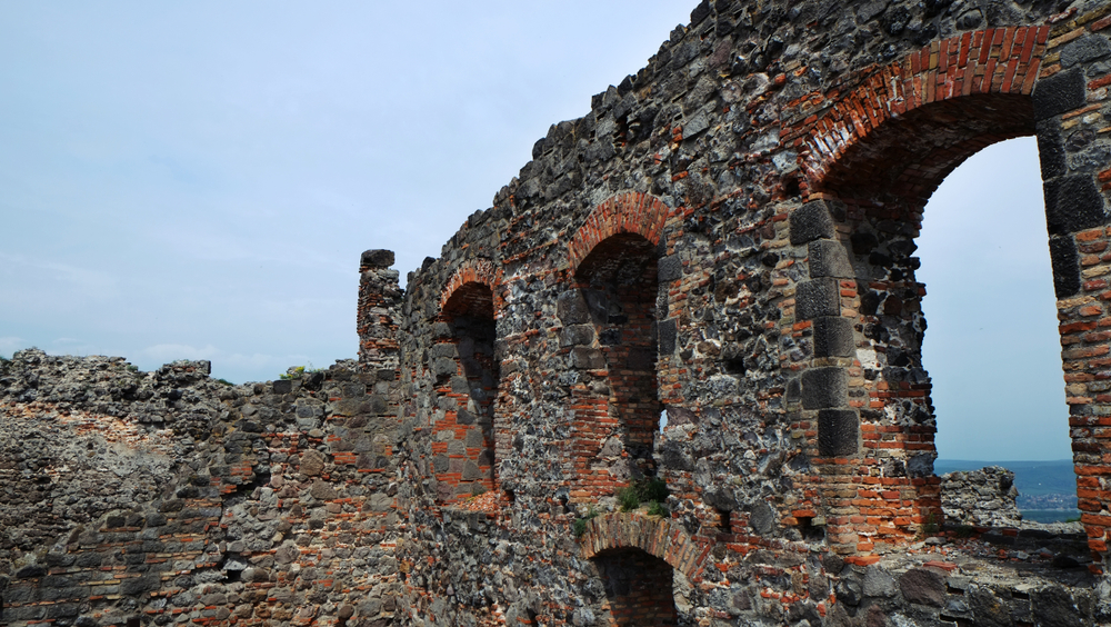 Les ruines du palais royal de Visegrád