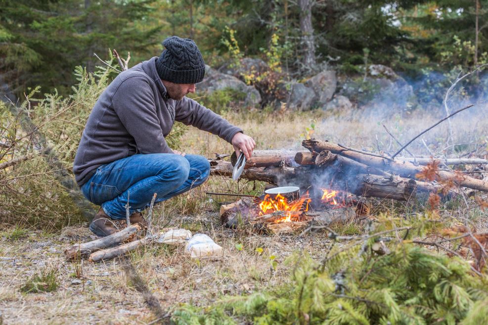 Camping sauvage en Pologne