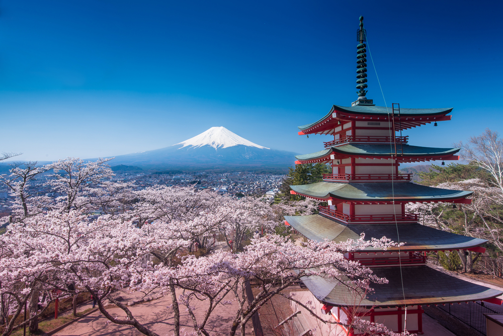 Le Mont Fuji (Japon)